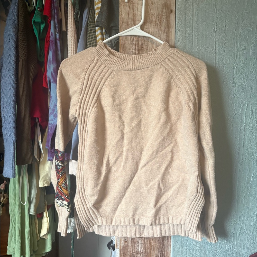 Women's Tan Sweater